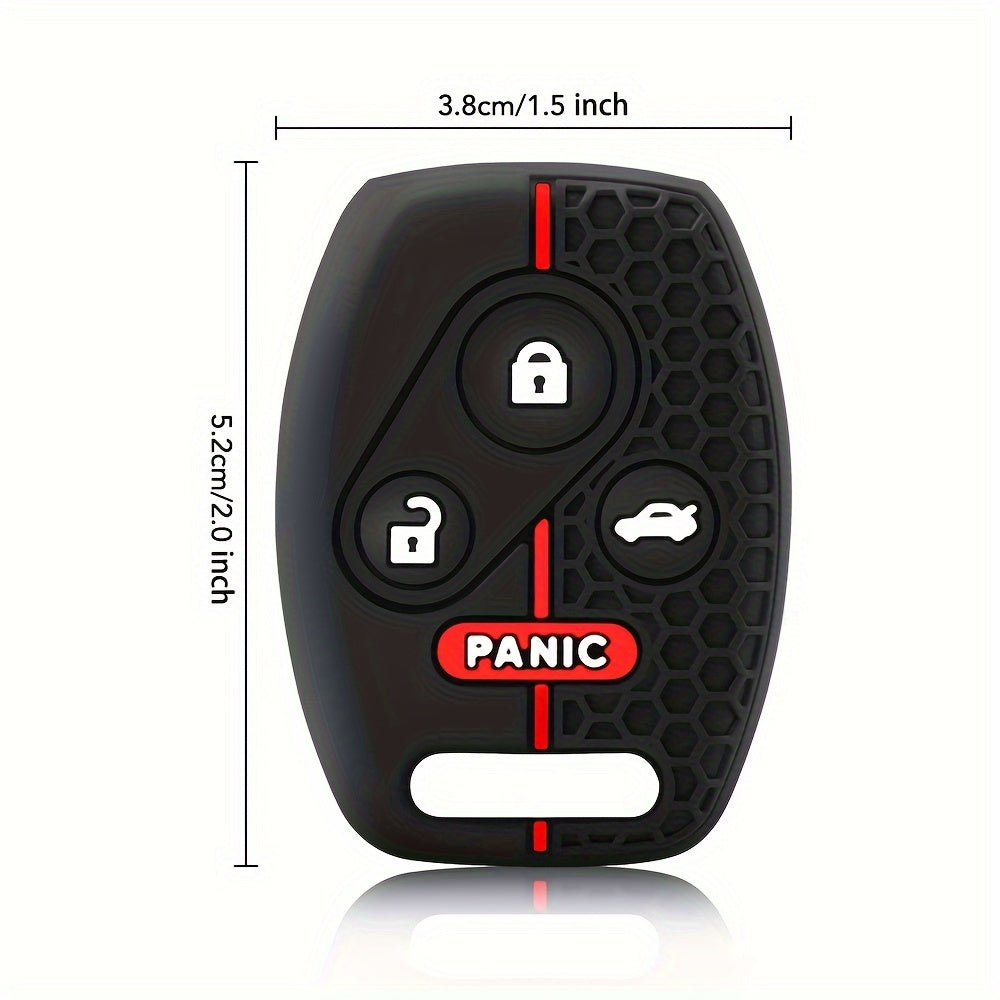 1pc Car Key Cover – Compatible with Honda Civic, CR-V, SR-V, FR-V, Jazz, Pilot, Accord 2006-2013: Key Fob Protector Case – Perfect Gift Idea!