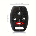 1pc Car Key Cover – Compatible with Honda Civic, CR-V, SR-V, FR-V, Jazz, Pilot, Accord 2006-2013: Key Fob Protector Case – Perfect Gift Idea!