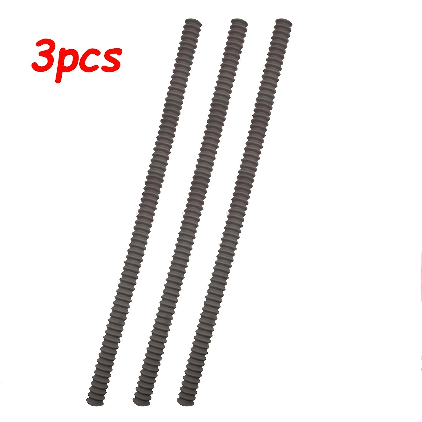 2/3 Pack Silicone Oven Rack Edge Protectors | Heat-Resistant, 14 Inch, Burn Protection, Oven-Safe Kitchen Tool, TIGERPOWER RV Kitchen Stove Enhancement Gear