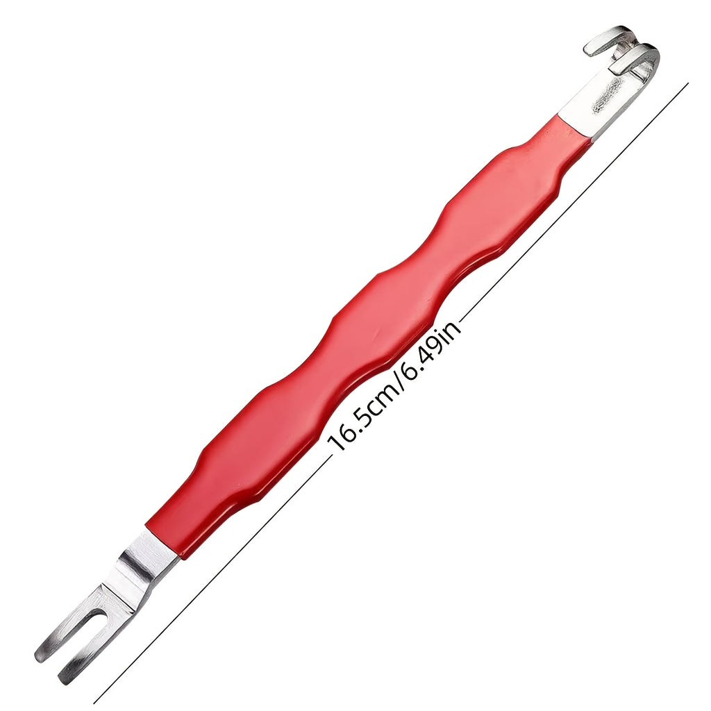 Electrical Connector Separator, Dual-Head Wiring Harness Clip & Connector Pry Bar, Wire Cutting & Hose Separation Multi-Function Pliers