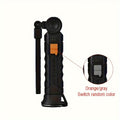 1 Multi-Functional Work Light with COB Side Lighting, USB Rechargeable, LED Flashlight, Portable Handheld Torch, Ideal for Repairs, Tent Lighting, Outdoor Camping, Fishing, and as a Concealable Lantern
