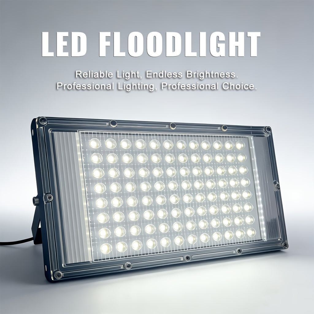 96 LED USB White Flood Light, with Switch and 66.9-Inch Power Cord, Low Voltage 5V, USB Plug, Desktop or Wall Mount, Suitable for Workshop/Warehouse/Studio Desk Office Lighting