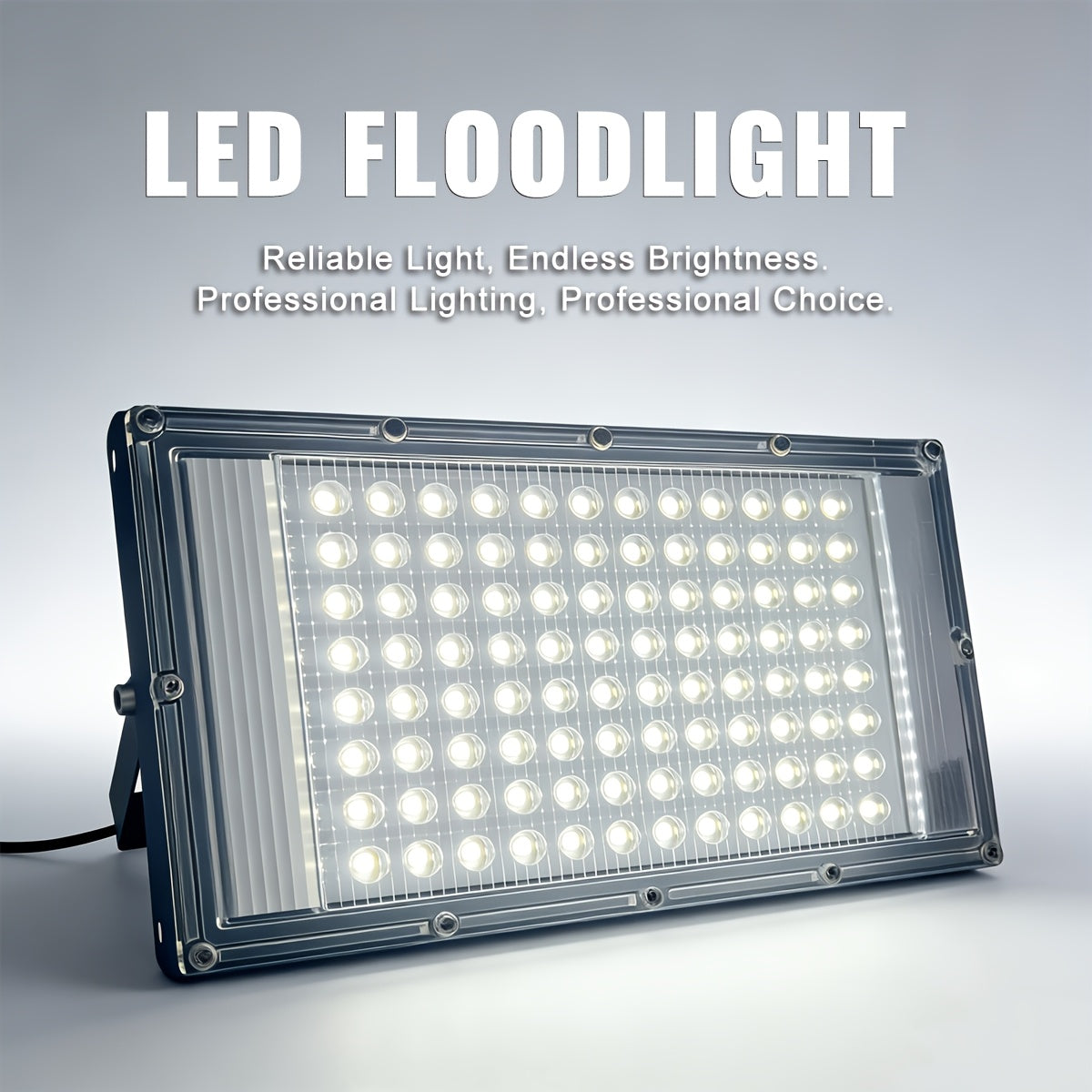 96 LED USB White Flood Light, with Switch and 66.9-Inch Power Cord, Low Voltage 5V, USB Plug, Desktop or Wall Mount, Suitable for Workshop/Warehouse/Studio Desk Office Lighting