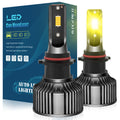 2-Pack 3000K Golden Eye Car LED Headlights H11 Golden Light 9006 Super Bright H3 Anti-Fog Light H8 Fog Light Psx26w