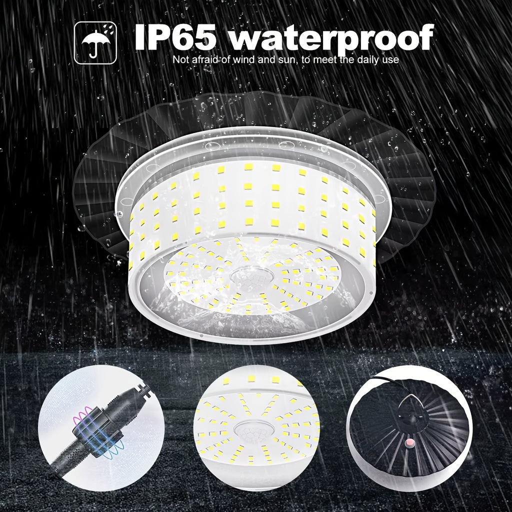 Solar Sensor Pendant Light - White Light