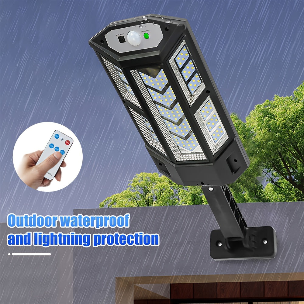 1/2/4 Pack 43LED Solar Street Light with Remote Control