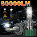 LSLIGHT H4 H7 LED Headlights 2-Pack, High Power, Canbus Compatible, H11 H1 9005 HB3 9006 HB4 Turbo Light, Emits 6000K White Light, Suitable for Cars, Ideal for Fog Lights, No Battery Included