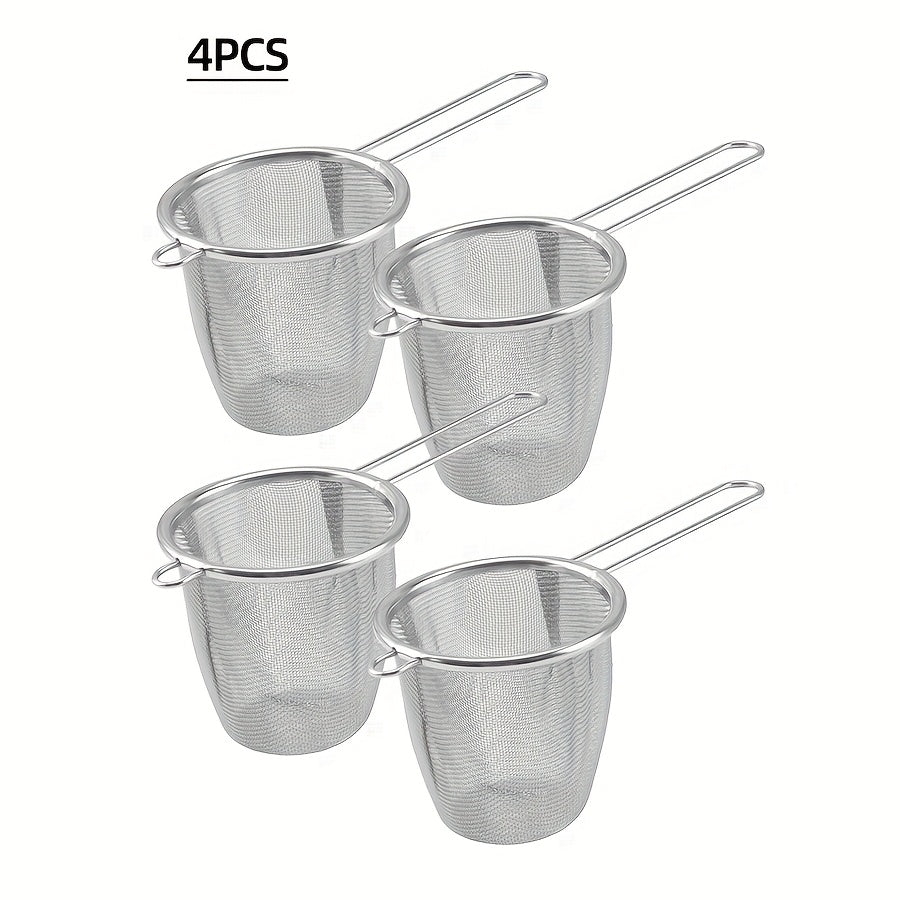 Stainless Steel Tea Infuser Single Ear Hanging Tea Strainer Filter Home Tea Ceremony Accessories