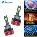2-Pack D1S/D1R D2S/D2R D3S/D3R D4S/D4R 58000 Lumens 210W Xenon Bulbs, Upgrade Super White Light 6000K, Car Headlights, CANBUS Error-Free, Plug-and-Play