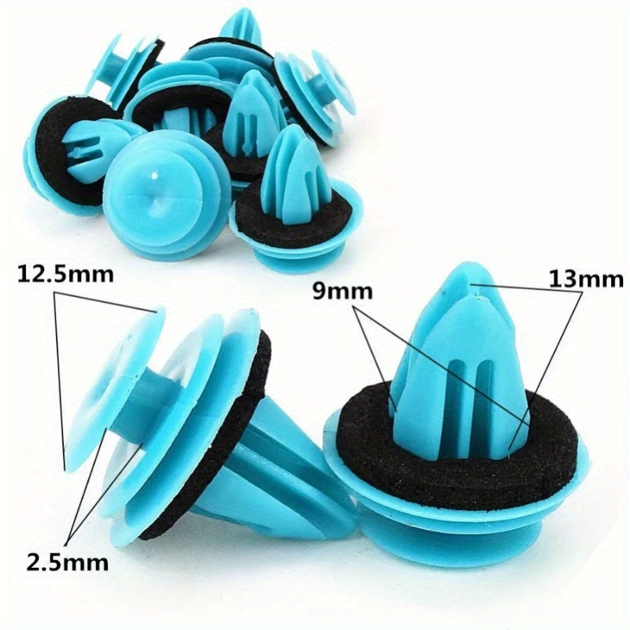 60pcs Automotive Plastic Retainer Clips – Thickened Material, Vehicle Door Trim Fasteners, Body Parts & Car Decoration Accessories