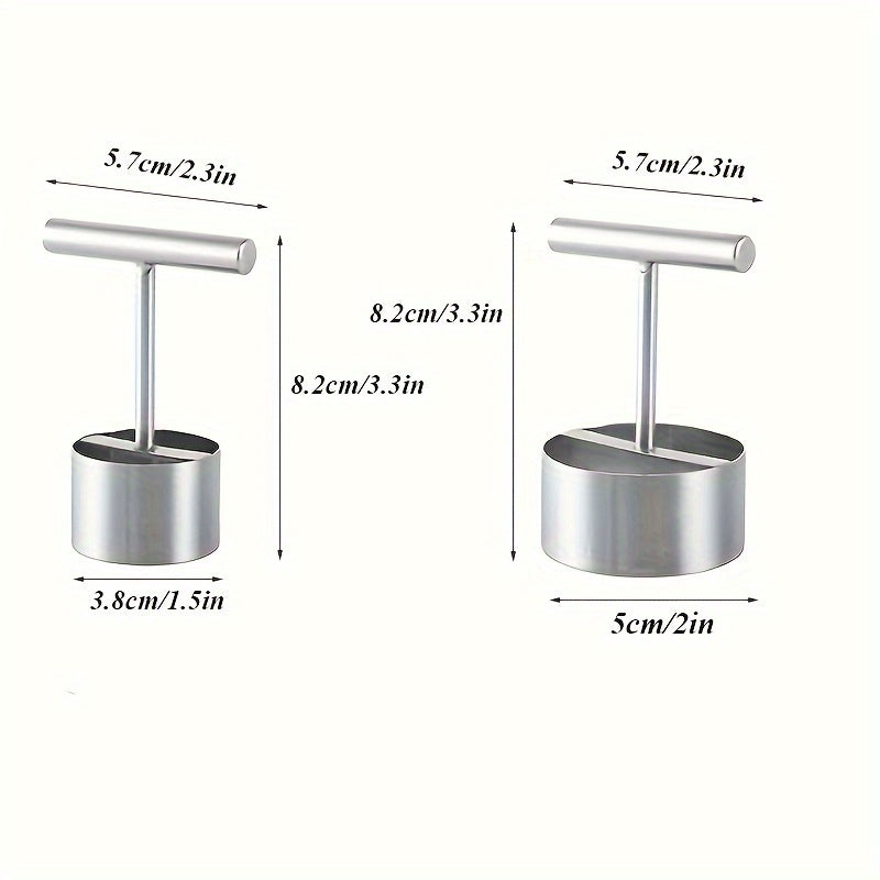 Multifunctional Apple Pear Corer, Stainless Steel Fruit Seed Remover, 2 Sizes Fruit Corer Set for Home Commercial Hotel Kitchen
