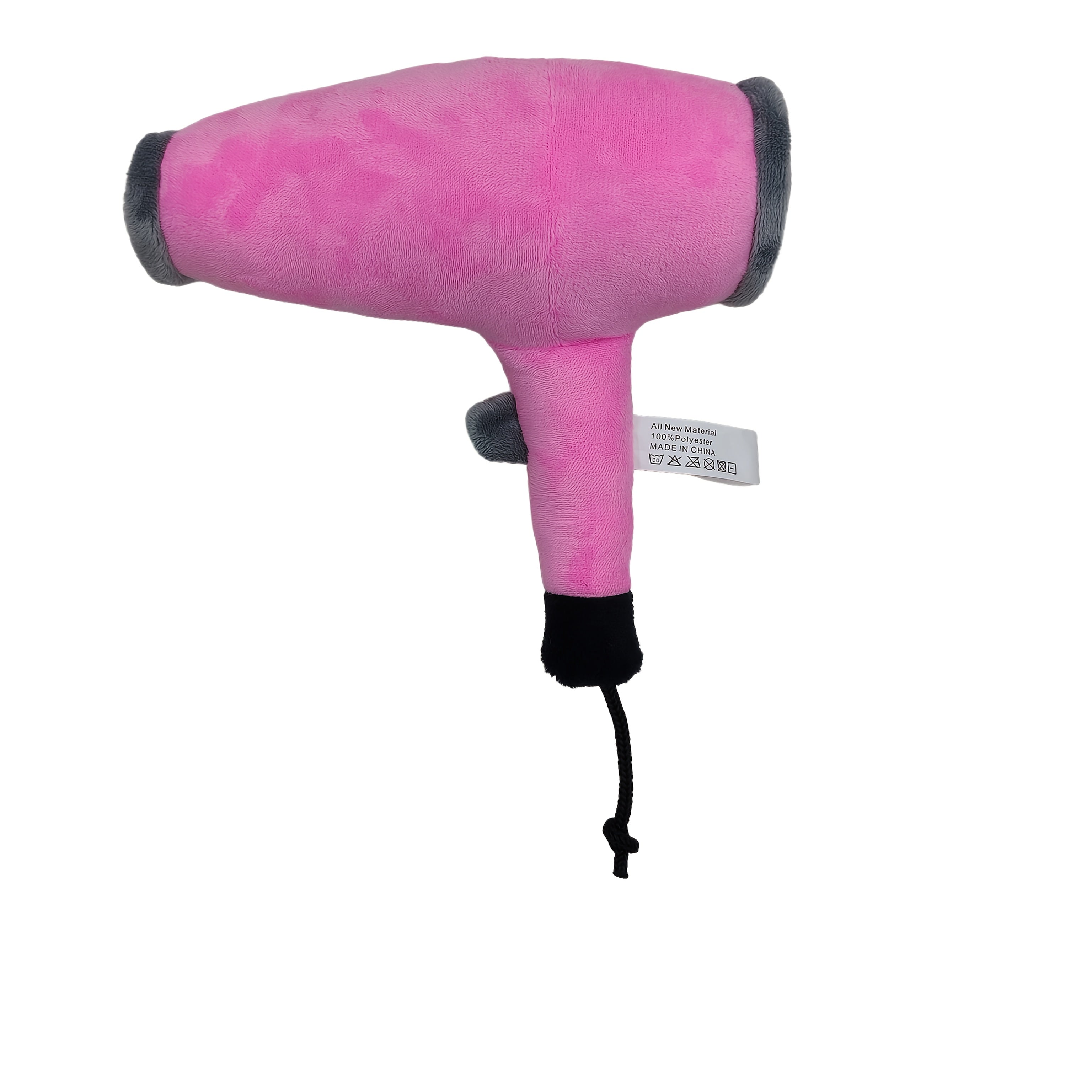 沙龙造型吹风机造型宠物发声玩具 三色可选