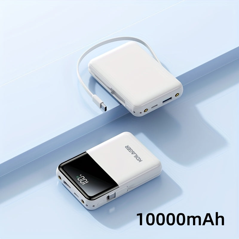 Brand New Upgraded Super Fast Charging Power Bank, Size with 10, Large Capacity, Includes Type-C Cable, Compatible with Iphone 15 Pro/16 Max/Android (22.5W/PD20W/LED Light), Portable Mobile Power Source