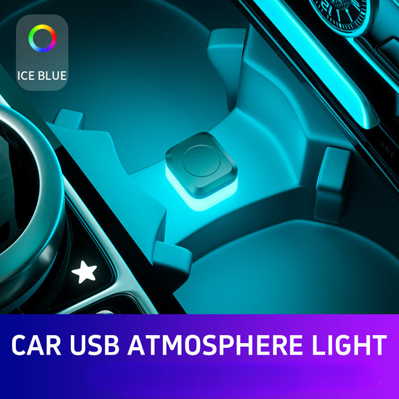 LED Ambient Light with USB, 4 Colors, for Indoor Decoration & Small Illumination, No Battery Required