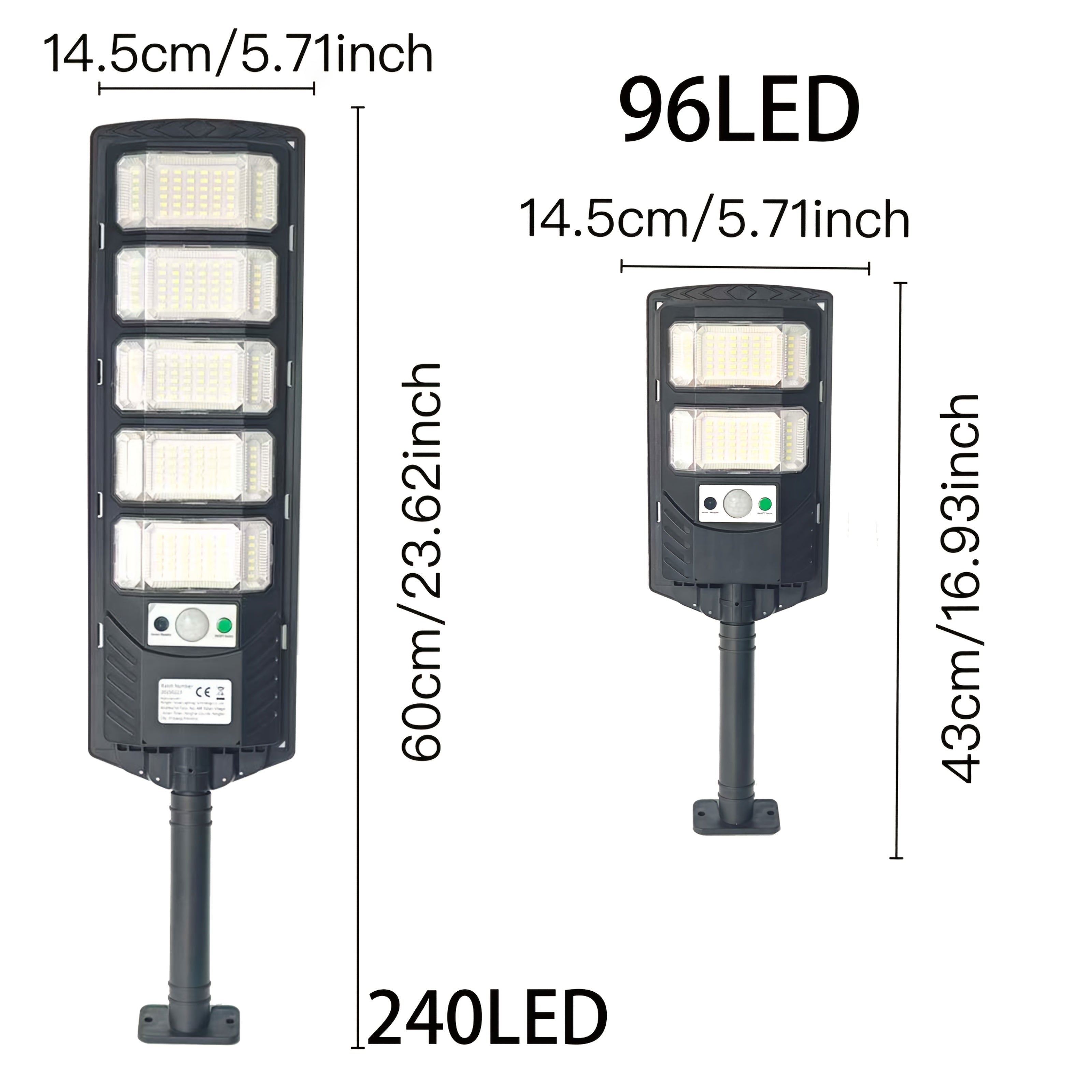 Golden Diamond Solar Street Light 96LED/240LED