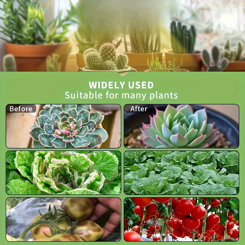 144 LED Full Spectrum Plant Grow Light, USB Powered with On/Off Switch, Ideal for Indoor & Outdoor Use, Perfect for Greenhouse, Vegetables, Succulents and Lawn Care
