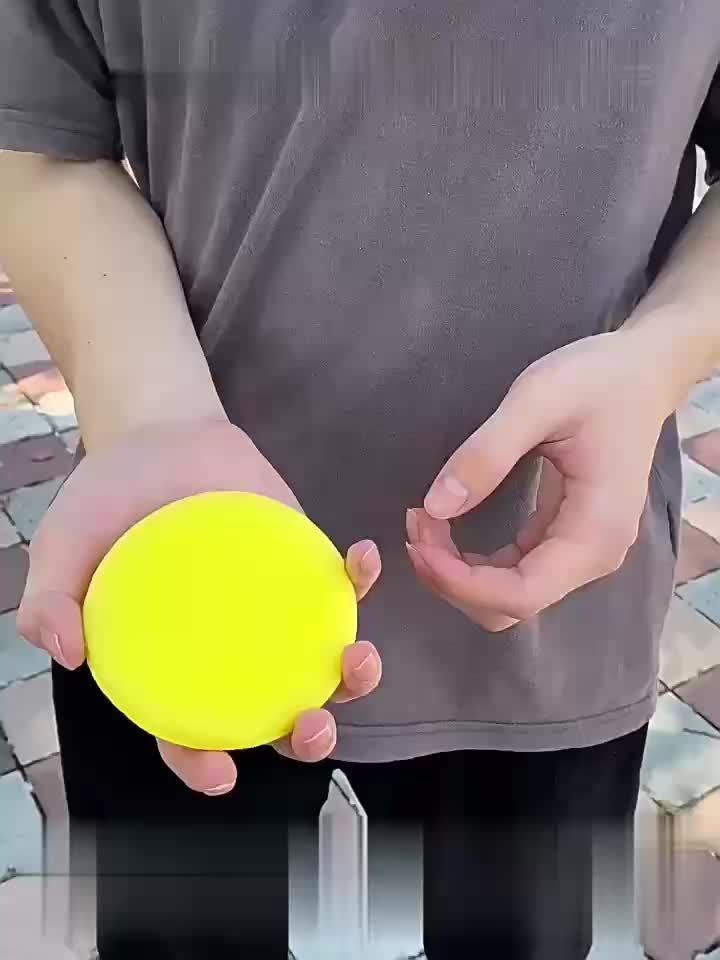 Car Polishing Sponge Pad Soft Foam Applicator Pad Round Wax Applicator Pad Sponge Vehicle Polishing Pad Car Cleaning Pad Car Glass Cleaning Sponge