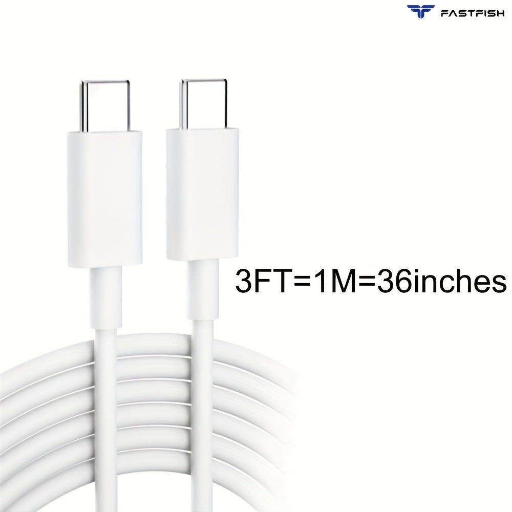 FastFish 20W PD Fast Wall Charger 3FT Type-C Cable For Samsung For Galaxy S23 S22 S21 S20 Ultra For iPhone 15 16