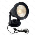 LED spotlight, indoor plant spotlight, multifunctional portable white/warm light spotlight, wall-mounted decorative light, with 59.06-inch power cord and switch, suitable for exhibitions, billboards and artwork display lighting