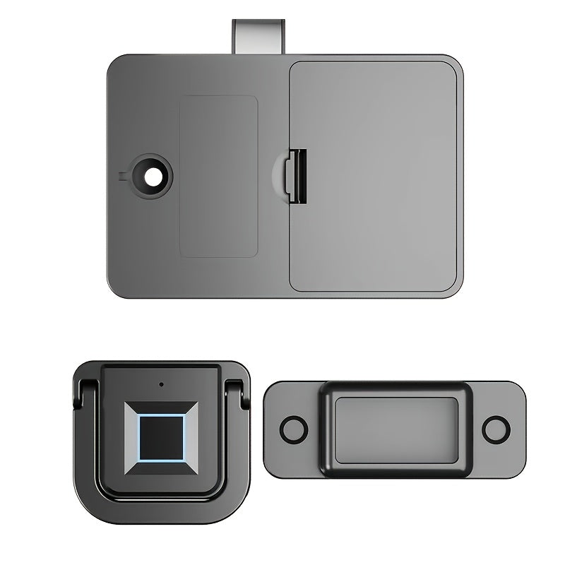 智能家居生物识别指纹锁，可存储20枚指纹，隐藏式抽屉电子锁 隐私文件存储 无钥匙住宅安全防护