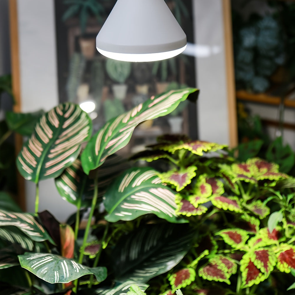 SANSI BR30 24W Full Spectrum LED Grow Bulb, 200W Equivalent Plant Grow Light, 120° Wide Beam, 4000K Daylight, E26 Base for Indoor Plants, Seed Germination & Flowering