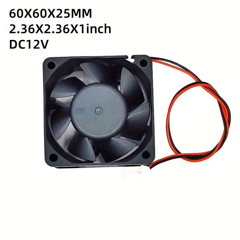 5V 12V 24V Computer Cabinet Cooling Fan, 5/6/7/8cm 3.54Inch 4.72Inch High Airflow Inverter Silent Power Supply Fan