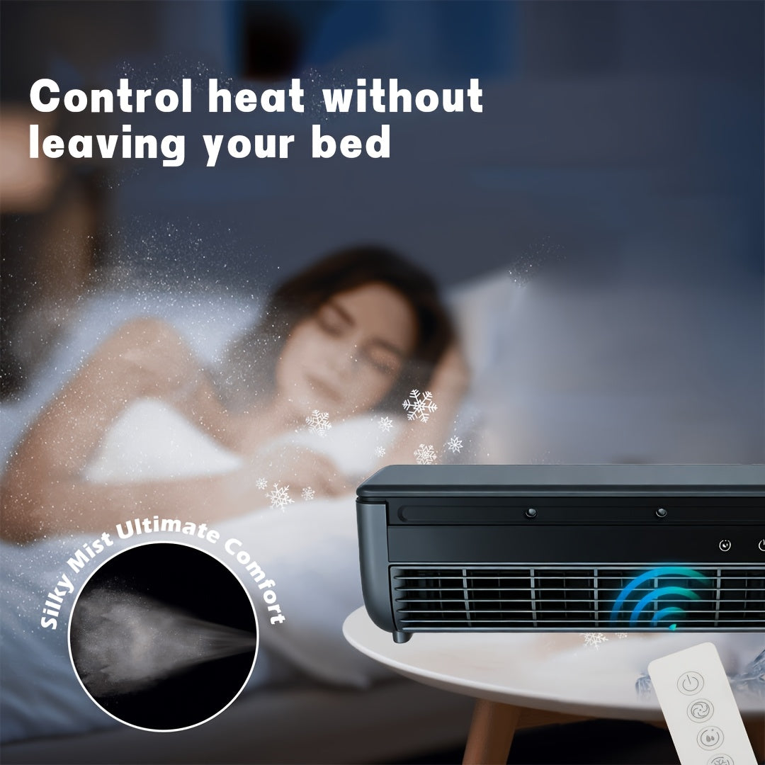 Superconducting Ice Mist Air Conditioning Fan with Remote Control, Multiple Modes