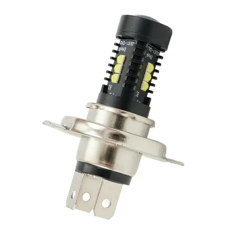 H4 9003 HB2 LED Headlight Bulb Conversion Kit 9003 60W 1800LM 6000K Car COB LED Conversion Headlight Bulb Hi/Lo Lighting LED Bulb, No Battery Included