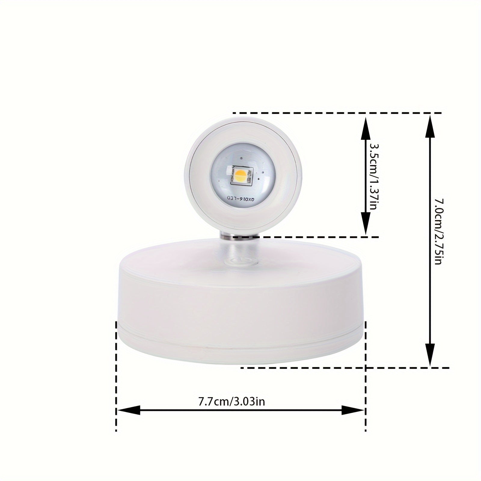 Wireless remote control night light ambiance light, suitable for merchandise, artwork display, dartboard