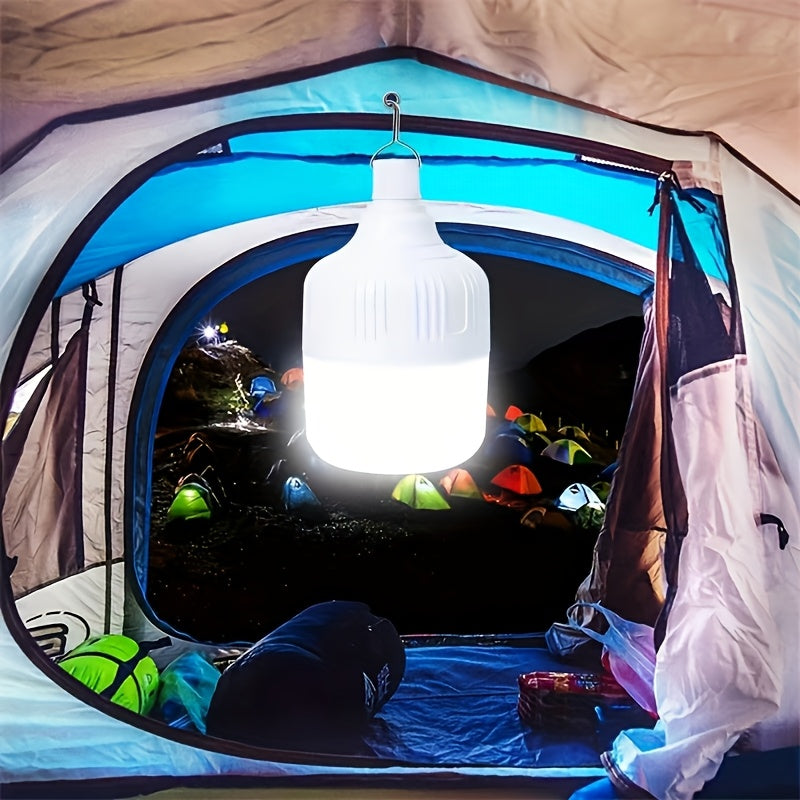 USB rechargeable bulb, summer adventure light, picnic light, night work light, portable night light, high brightness hook light, reading light, RV bedside light, car emergency light