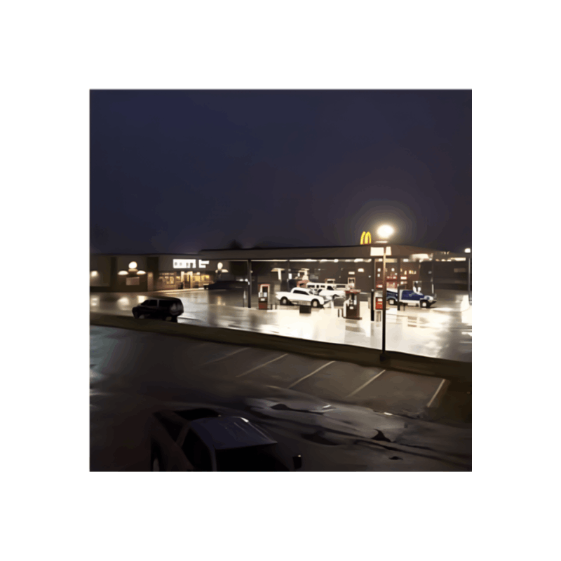 150W LED retrofit kit, with power supply, 100-277V voltage, 5700K color temperature, 18000 lumens, suitable for replacing street lights / area lights, high bay lights, gas station lights, wall lights