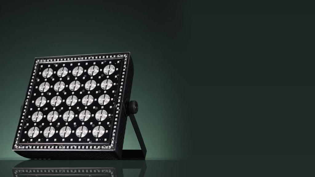 This 200W Gold LED Wall Washer Light is equipped with three automatic sound-activated modes and supports flexible DMX512 (15-channel) control, as well as automatic master/slave function. Perfect for stages, bars, and restaurants.