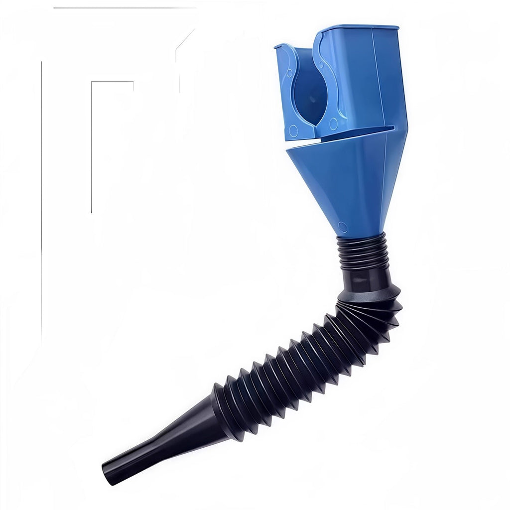 Hands-Free Convenient Square Oil Filling Funnel – Snap-On Buckle Funnel, Car Oil Refill Tool