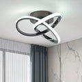 Black recessed light fixture, hallway light, LED ceiling light, suitable for kitchen, bedroom, garage, bathroom, balcony, hallway, staircase, passageway LED lighting