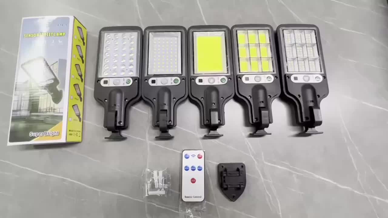 2026 New 616LED Solar Street Light, Super Bright Wall Light, LED Outdoor Lighting Fixture, IP44 Protection Rating, Four Lighting Modes, Safety Lamp, Easy Installation