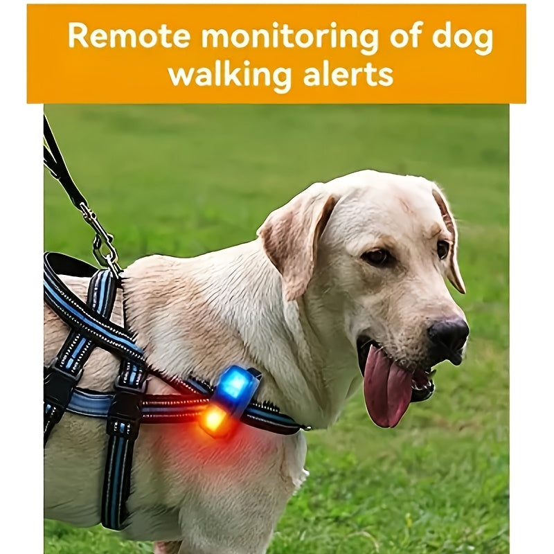 Rechargeable Clip-On Flashlight with Hands-Free Running Light & Dog Walking Feature – Illumination, Adjustable Beam, Low-Light Design for Night Hiking, Camping & Everyday Carry