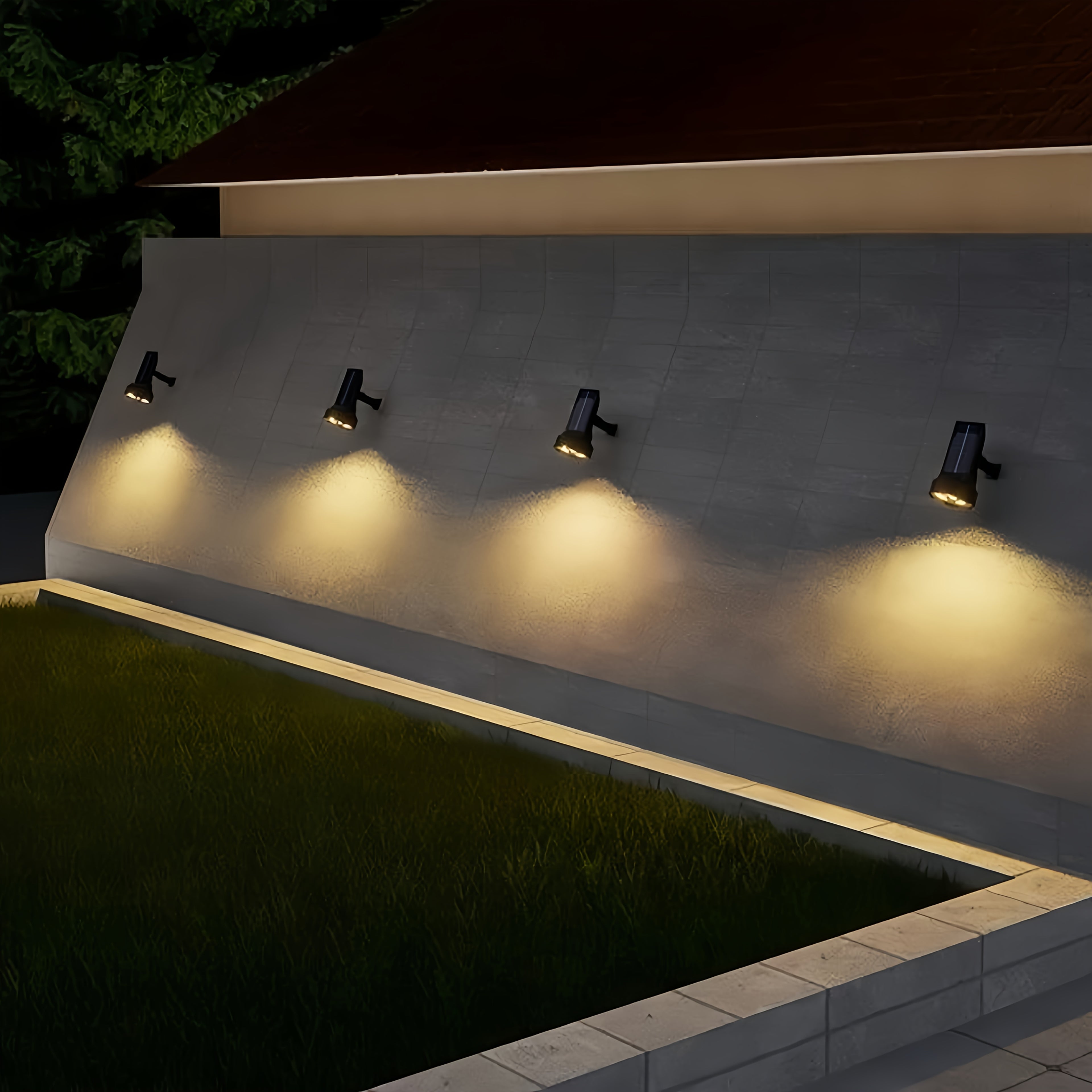 Solar Outdoor Spotlight, 55 LEDs 3 Modes, Christmas Decoration Landscape Lighting, Solar Path Light - Perfect for Garden Festival Decoration, Solar Spotlight Outdoor, Suitable for Courtyard, Garden Solar Flood Light