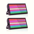 200W LED RGBW Wall Washer Light, Mixed Rainbow Effect, Adjustable, Hotel, Stage, Disco, DJ, Wedding, Bar, Building, Wall Washer Light