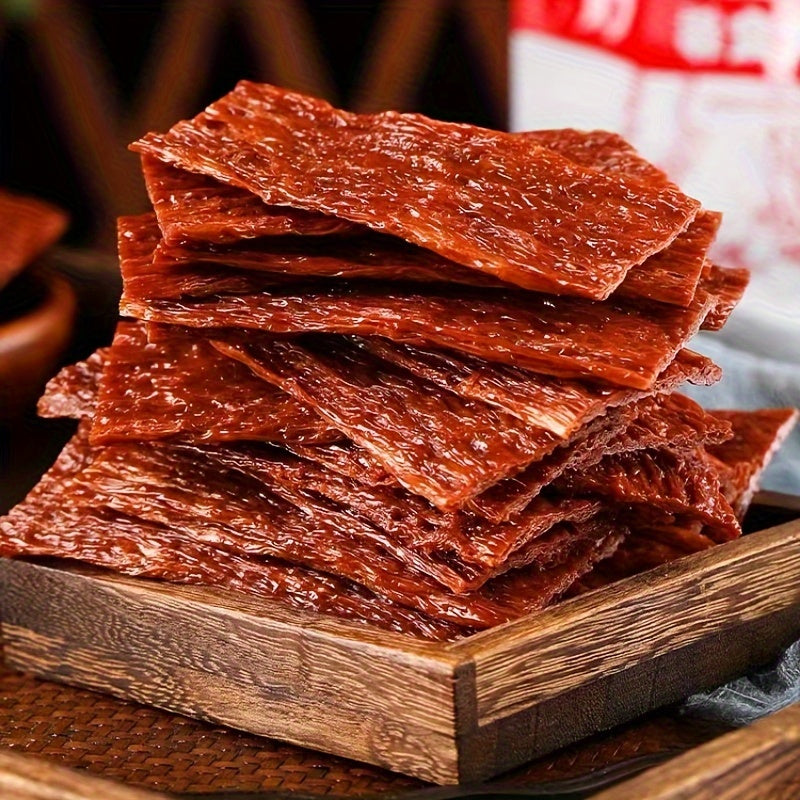 牛肉乾筋，狗狗用品，狗狗零食，牛肉乾，肉條，狗狗訓練咀嚼棒零食 - 淨重 500 公克