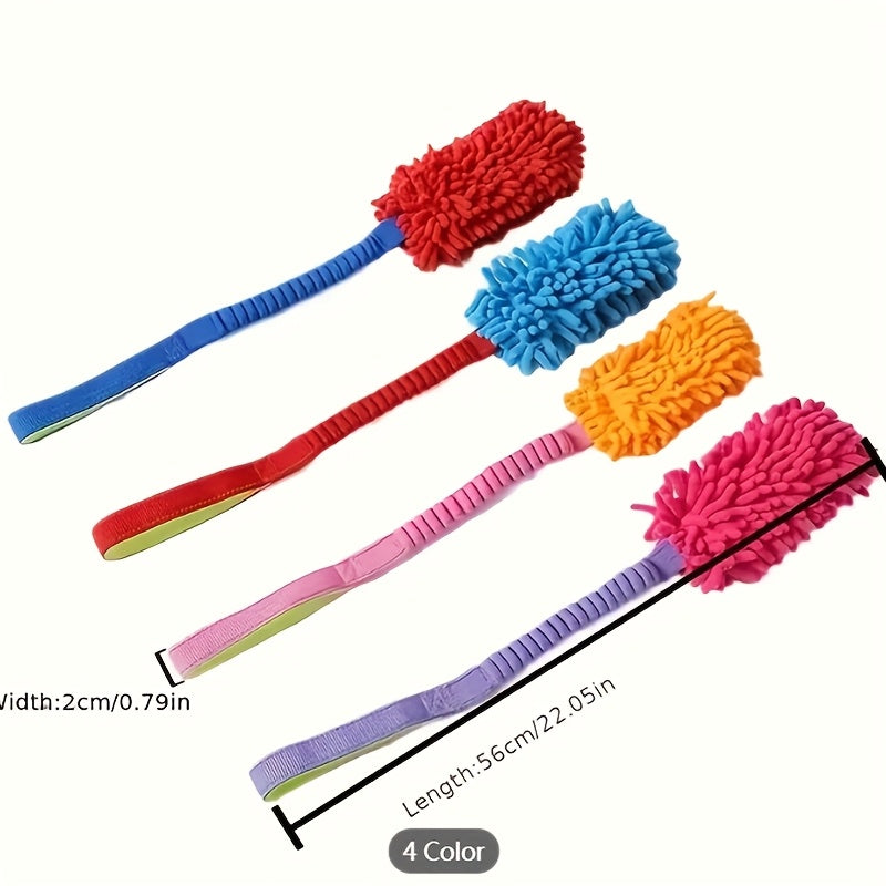 耐咬狗狗玩具 柔软毛绒拉绳宠物玩具 带耐用提手 - 互动咀嚼玩具 适用于趣味玩耍、洁齿和训练练习