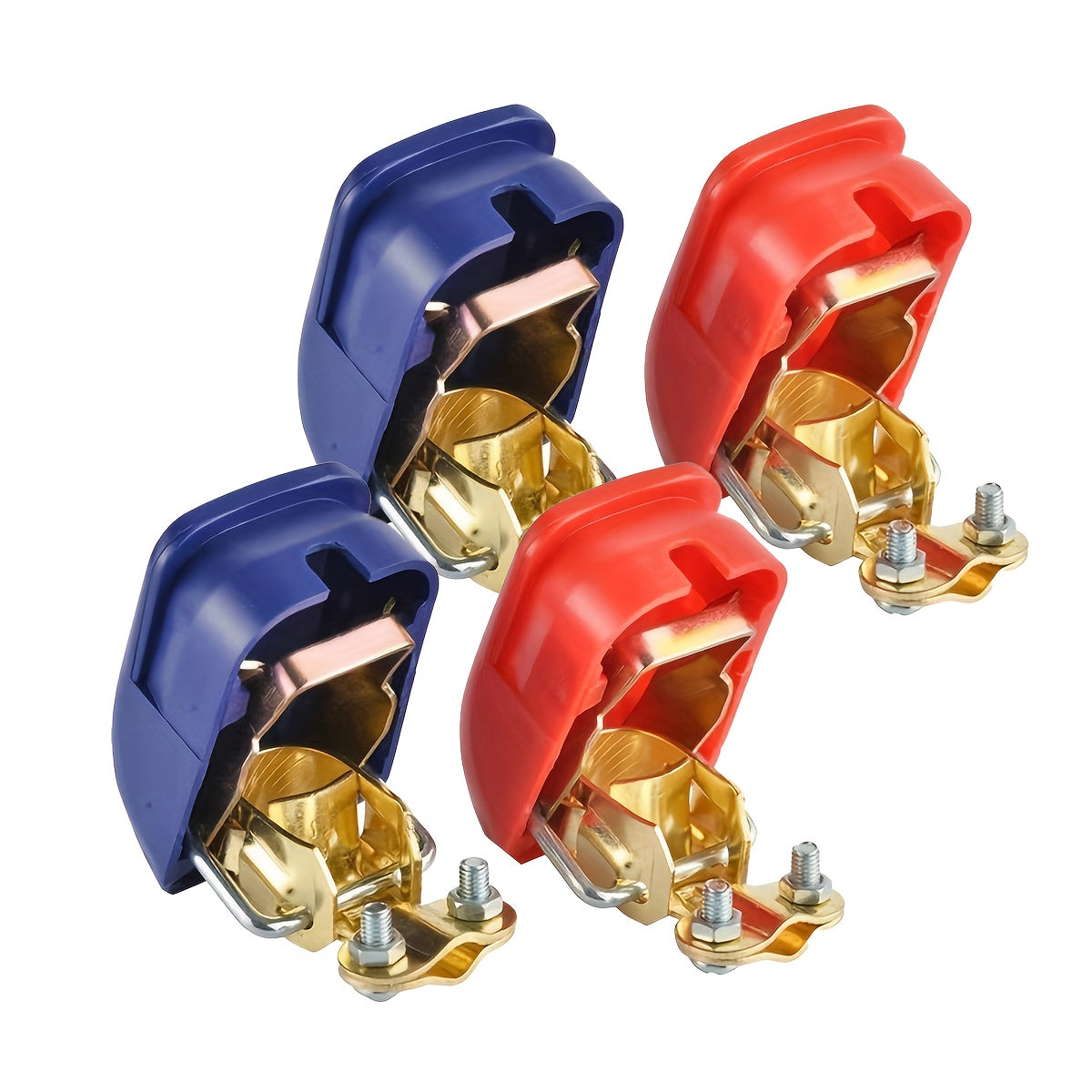 Quick Release Battery Terminal, Battery Clamp, Battery Post with Protective Cover