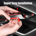 4 Pack ABS Carbon Fiber Inner Door Handle Decorative Cover Door Bowl Trim for RAV4 2019 2020 2021 2022 2023 2024 2025