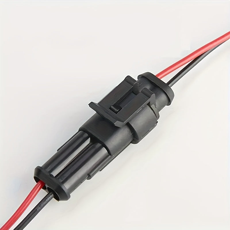 5 Pairs Male-Female Connector Nylon Flame Retardant Automotive Car Connector