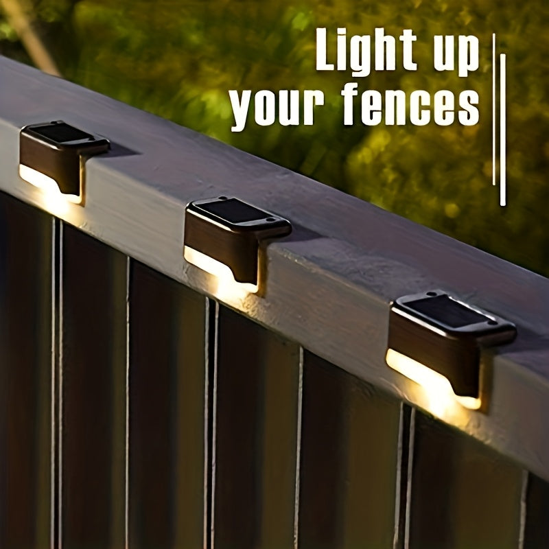 16-Piece Solar Garden Wall Washer Light, with Warm Light and White Light Options. Suitable for Courtyard, Villa, Stairwell and Other Places