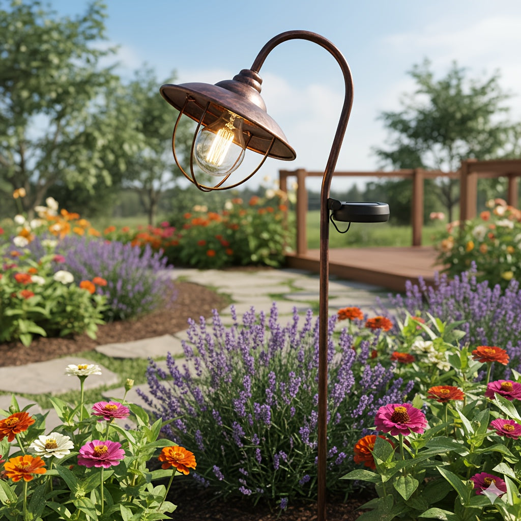 1-Piece Vintage Elbow Ground Insert Light, Courtyard Lawn Gardening Outdoor Lighting, Outdoor Courtyard Garden, Christmas, European Vintage Courtyard Light Garden Decoration