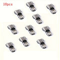 10-PCS Snap-In T2 Wire Connectors, Non-Peeling Quick Terminal Splice Connector, Auto Plug Electrical Accessories
