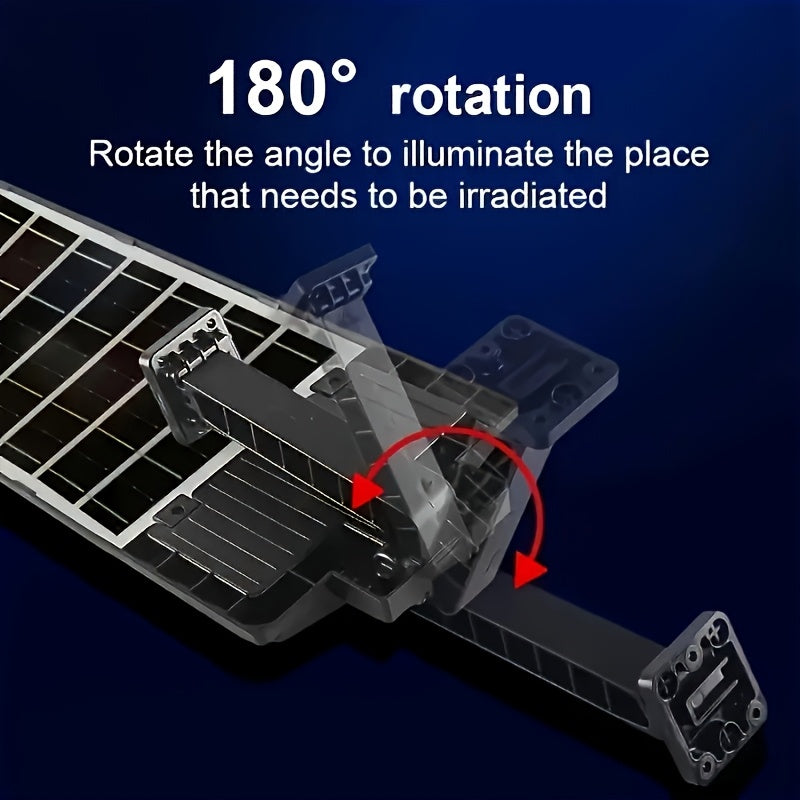 [New Model] All-in-One Solar Street Light, Ultra-Bright Outdoor Home Courtyard Light Design, PIR Motion Sensor Wall Light for Urban and Rural Lighting, 100 Application Scenarios
