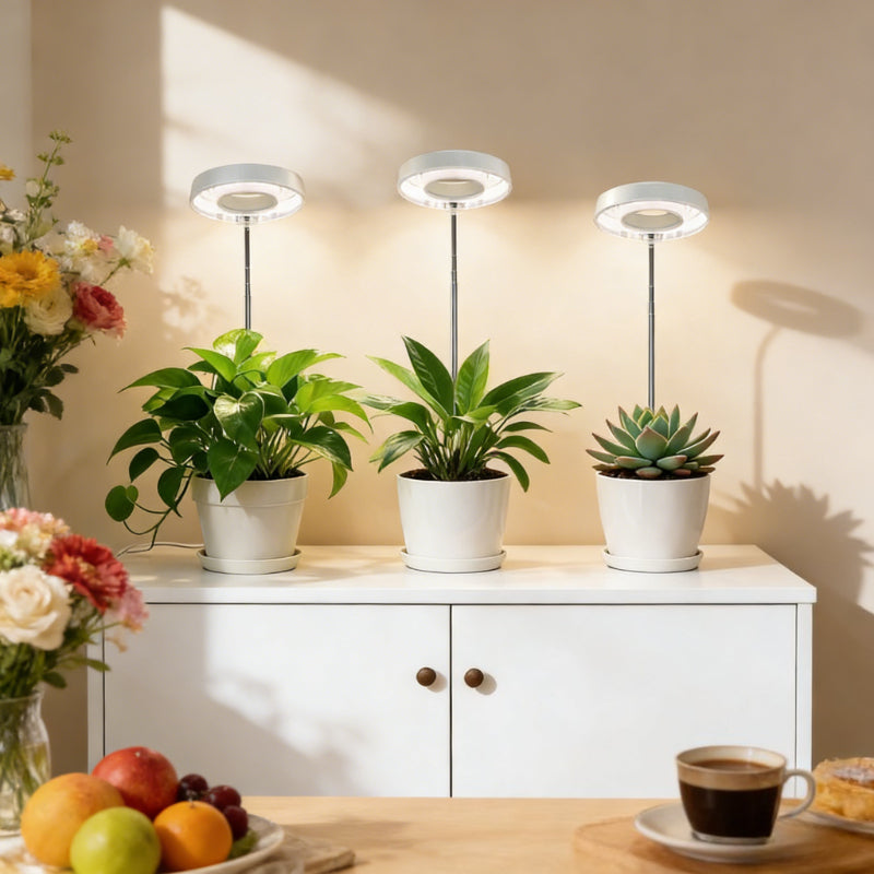 1-Pack High Quality LED Plant Grow Light, Adjustable Full Spectrum USB Powered Grow Lamp for Small Indoor Potted Plants, Foliage Plants & Home Use
