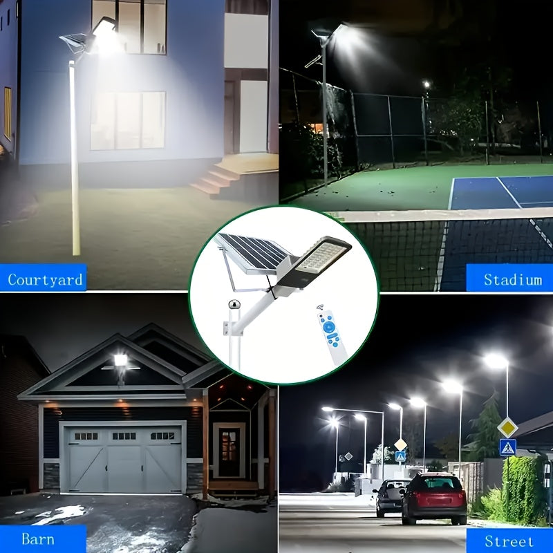 Solar Outdoor Light with 30 Lens LED Beads, Motion Sensor Light, Solar Security Light, Wall Light, Street Light, Dusk-to-Dawn Commercial Parking Lot Light, Perfect for Patio, Garage, Porch, Yard, Pathway, Outdoor Entrance