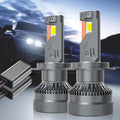 2pcs H1 H4/9003/HB2 H7/H18 H16/H11/H9/H8 9005/HB3 9006/HB4 9012/HIR2 LED 汽车大灯，800%高亮度 3570 CSP 芯片 240W 28400LM 远近光雾灯快速散热 即插即用，不含电池.O130